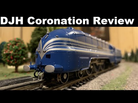 DJH 00 Scale Coronation 4-6-2 review