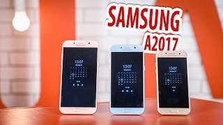 Samsung Galaxy A3 2017 Gold (SM-A320FZDD) - відео 5