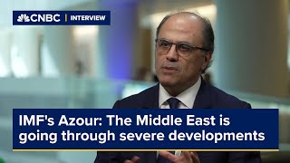 IMF's Azour: The Middle East is going through severe developments