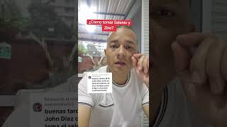 ¿Cómo tomar Selenio y Zinc?
