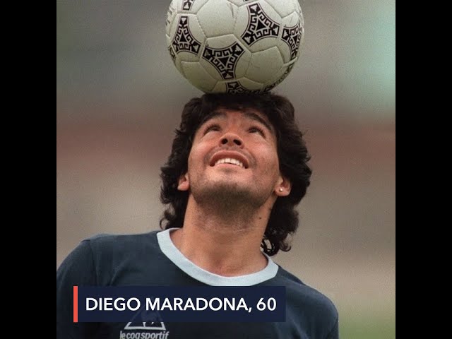 Football legend Maradona dead at 60