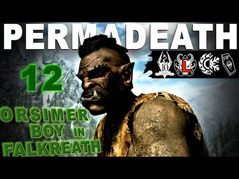 ORSIMER boy in FALKREATH HOLD - 12 - Skyrim AE Legendary Survival PERMADEATH