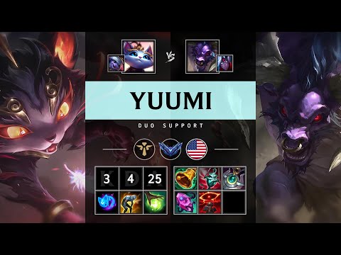 Yuumi Support vs Alistar - NA Diamond Patch 25.14