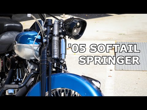 Overview and Test Ride | 05 H-D Softail Springer Classic