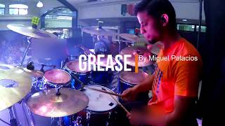 Grease Megamix - Olivia Newton &amp; John Travolta - Drum cover - By Miguel Palacios