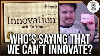 We're constantly looking to innovate when we play INNOVATION (Board Game Gameplay)