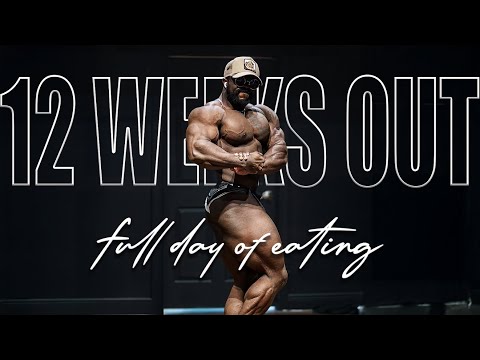 Full day of eating | 12 WEEKS OUT | Terrence Ruffin x Ruff Diesel