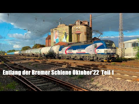 [4K] Achtung Zugbetrieb! Entlang der Bremer Schiene #4 Okt'22 Teil 1
