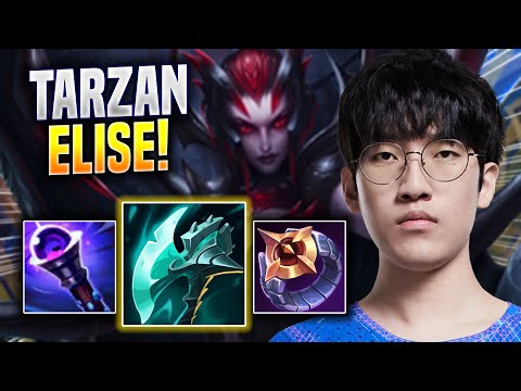 TARZAN IS SO CLEAN WITH ELISE! - LNG Tarzan Plays Elise JUNGLE vs Zac! | Season 2023