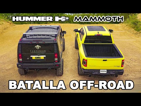 Hummer H2 vs Hennessey Mammoth: ¡BATALLA TODOTERRENO!