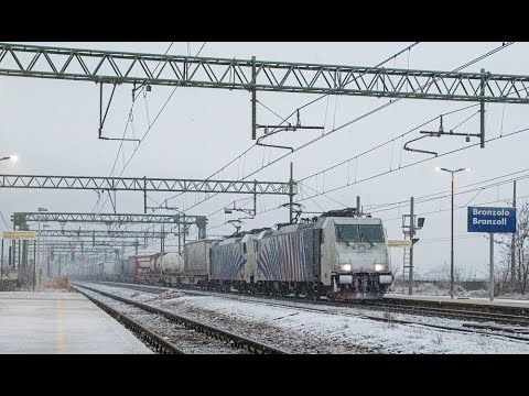 Snow and the Brenner Railway in the morning | Part 1/2 | Vlog #75