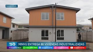 Minvu O’Higgins entrega 88 viviendas industrializadas a familias de Rancagua