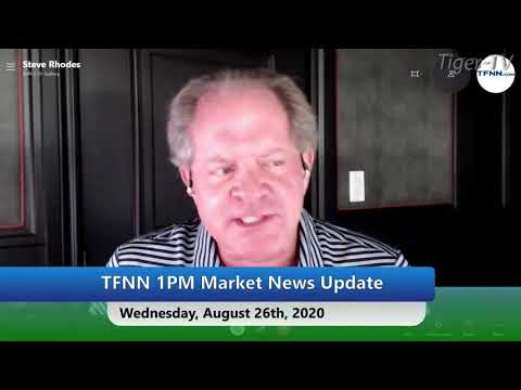 August 26th, 1PM ET Market Update on TFNN - 2020