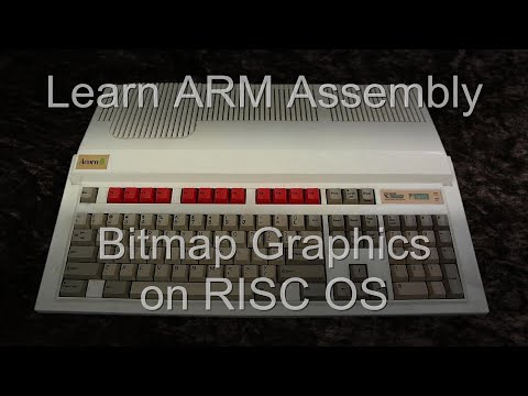 Bitmap graphics and Palette definitions on Risc OS - Arm Assembly Lesson P1