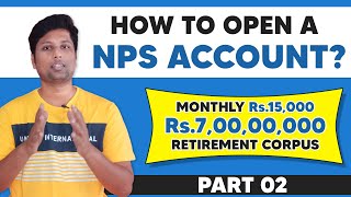 National Pension System - Part 2 | How to open a NPS Account - Explained in Tamil | M for Money