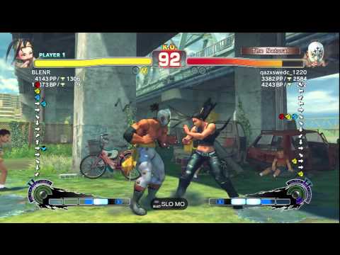 BLENR [Ibuki] vs. qazxswedc_1220 [El Fuerte] | SSF4 AE