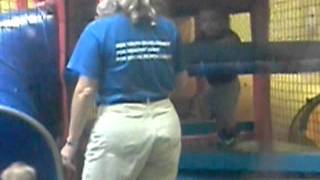 Liam at the ymca&#39;s kid zone..what a little monkey!