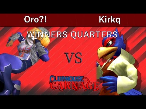 Clubhouse Carnage 2  WINNERS QUARTERS - Oro?! (Sheik) vs Kirkq (Falco)
