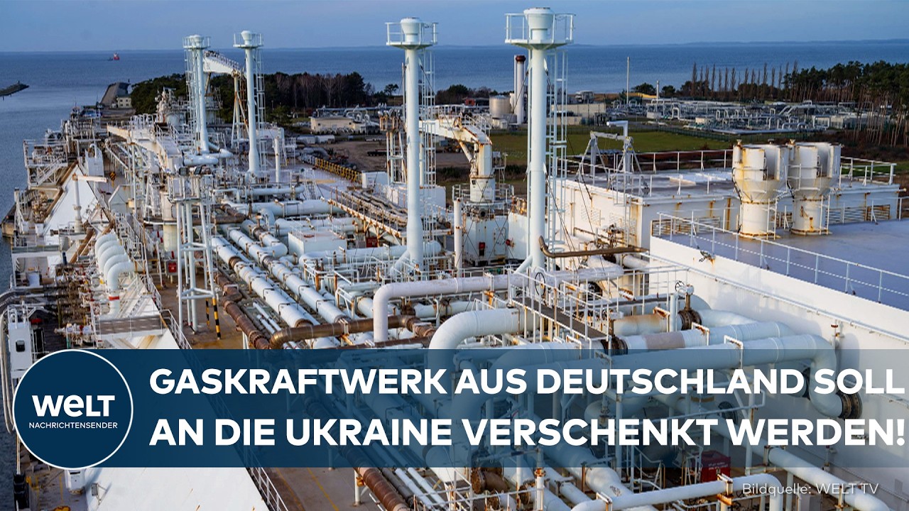 LUBMIN: Gaskraftwerk soll an die Ukraine gehen! AfD kritisiert Verlust für deutsche Versorgung!