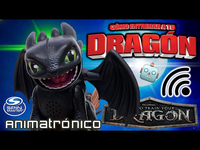 Vídeo relacionado con Dreamworks Dragons - Figura Mini Dragón Interactivo Desdentao de Cómo Entrenar a tu Dragón, ¡Mueve sus Alas y su Cabeza y + de 25 Sonidos! - Juguetes Niños 4 Años + - Regalo Niño 4 Años +