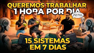 15 Sistemas em 7 Dias: Automatizando a Empresa Inteira (Hackathon Interno) | Live Lendária #045