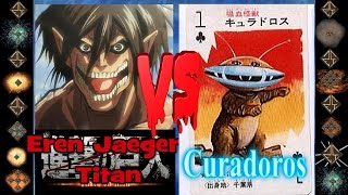 Download lagu Eren Jaeger Titan (Attack on Titan) vs Curadoros (Pachimon) - Ultimate Mugen Fight 2016 mp3