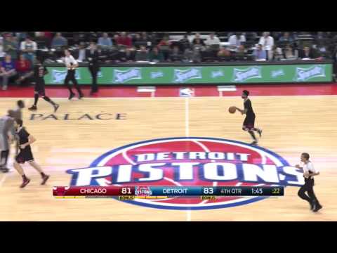Derrick Rose vs Detroit Pistons 2015.10.30 (8Pts)