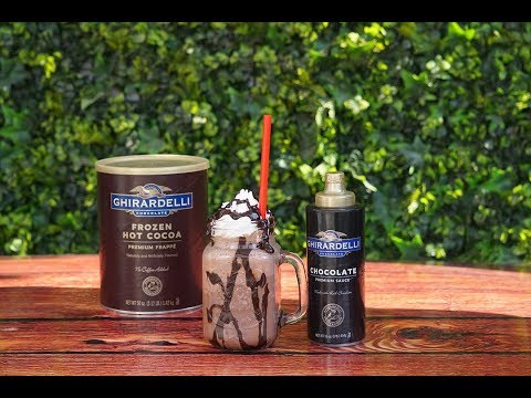 Frozen Hot Cocoa Frappé ChocoBarMX
