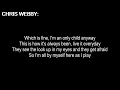 Chris Webby - Solitaire Lyrics