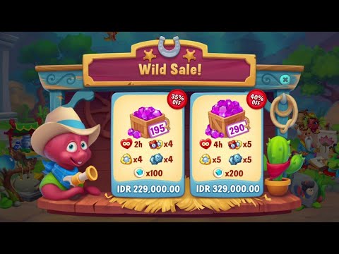 @Fishdom Buy 💎 on Wild Sale, Get Disc 40%. Got 2nd Rank on Silver League