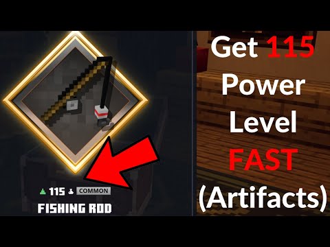 Cloh - How To Get 115 Power Level Artifacts FAST in Minecraft Dungeons