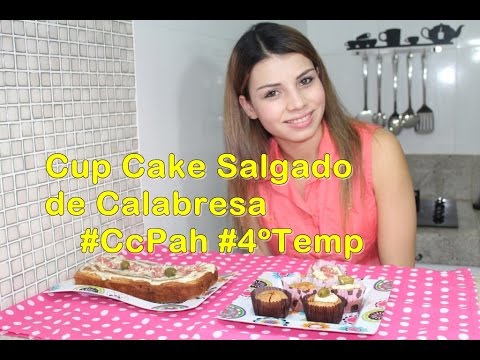 Cup Cake Salgado  #CcPah #4ºtemp #EspecialFérias
