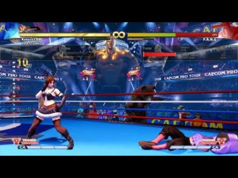 SFV: Sakura Super Combo 1