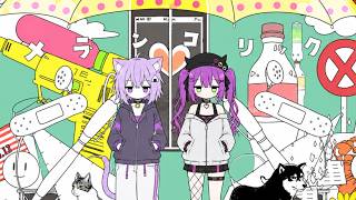 猫又おかゆ、常闇トワ『メランコリック』　 #ホロライブ #clips #vtuber#猫又おかゆ#常闇トワ#メランコリック #踊ってみた #anime