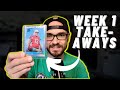 IMMEDIATE ANALYSIS FOR EVERY WEEK 1 GAME - Football Cards Investing