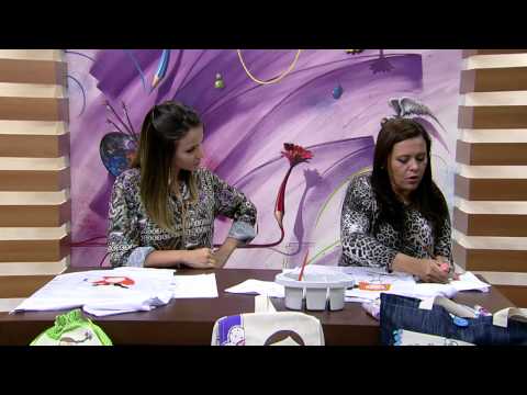 Mulher.com 04/05/2015 Rose Nascimento - Pintura teen em camiseta