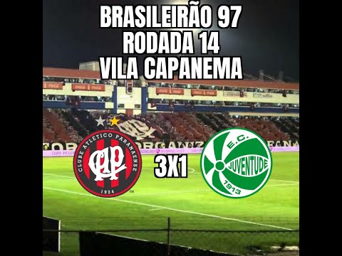 Brasileirão 97 - 14ª Rodada - Atlético 3x1 Juventude