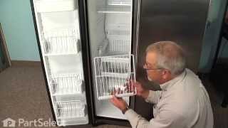 Refrigerator Repair: Replacing the Freezer Evaporator Fan Motor (Whirlpool Part # W10128551)