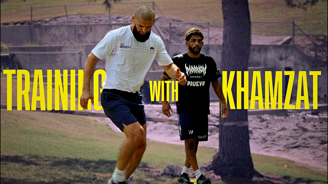 Training with Khamzat Chimaev
