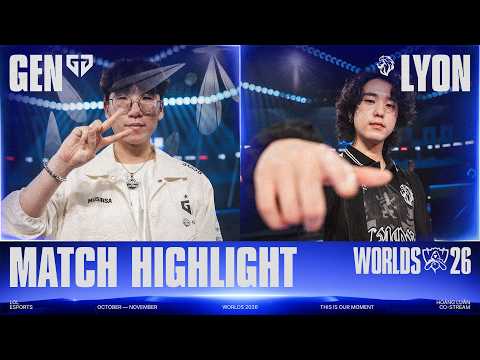 [HIGHLIGHT] GEN VS LYON | VÒNG THỤY SĨ | CKTG 2026 | 26.10.2026