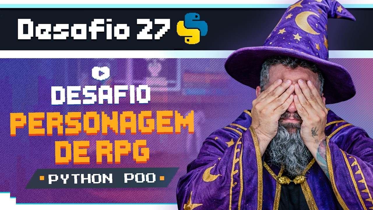 Criei um SISTEMA DE BATALHA RPG em Python - Curso Python POO: Desafio 27