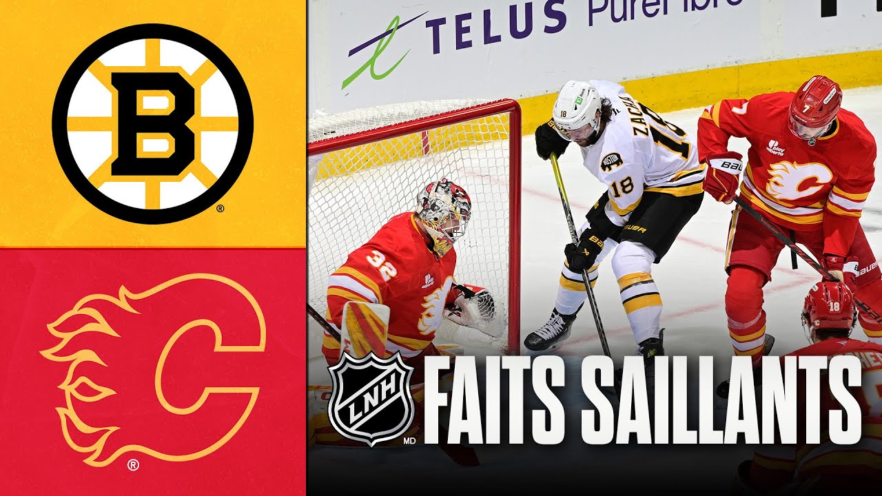 Bruins vs Flames | 29/12/25 | Faits saillants