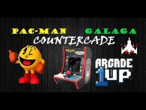 PAC-MAN and GALAGA Countercade REVIEW [ARCADE 1UP] 3rd Generation