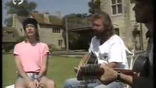 The Bee Gees Sing in Their Garden