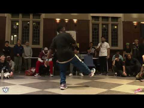 Swazi Calls Out Som- Top 16 - Rhythmic Damage XV - Freaks Of The Beat - B-Boy Network