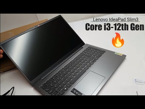Lenovo IdeaPad Slim3 Intel® Core i3 12th Gen * Budgets King 🔥Laptop* Unboxing Review | Pros Cons