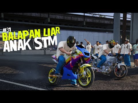 Bolos Sekolah Malah Ikut Balap Liar - Eps 31 - Serial rojali S2