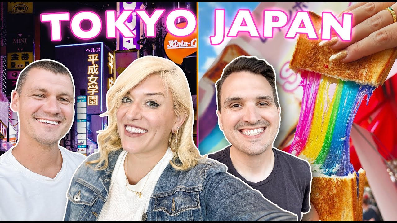 12 Hours In TOKYO JAPAN: Mind-Blowing Street Food & Bears Cafe | Harajuku, Wagyu,Meiji Jingu,Karaoke