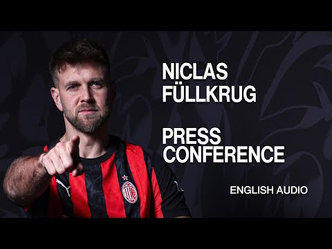 NICLAS FÜLLKRUG | The Presentation Press Conference of our German Striker | LIVE in English