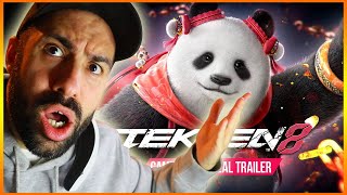 PANDA IS MOVING CRAZY! 🐼 TEKKEN 8 — Panda Reveal & Gameplay Trailer | Reaction